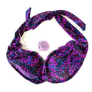 Converse One Star Women's Bikini Top Purple Size M NWOT